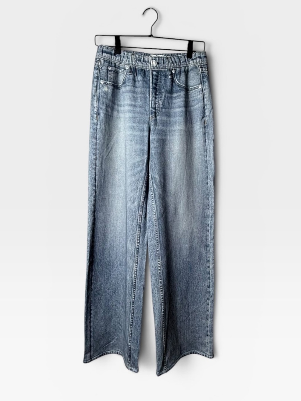 Rag and Bone Miramar Wide Leg Pant Scarlet Size S/P NWT (Q) - Picture 4 of 9
